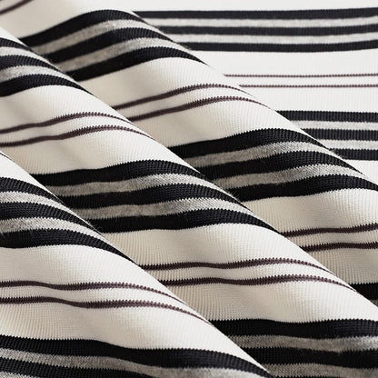 Women's Casual Oversized Striped Top