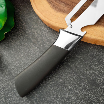 🥒 LIMITED TIME 50% OFF! ⚡ Thickened Stainless Steel Multi-Peeler – Heavy-Duty, Wide Blade, Bottle Opener 🍺