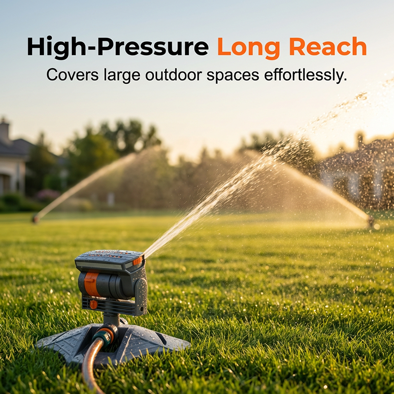 🔥Hot Sale🔥Wide-Coverage Automatic Rotating Garden Sprinkler