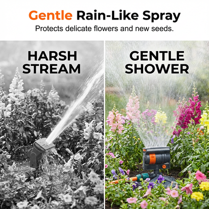 🔥Hot Sale🔥Wide-Coverage Automatic Rotating Garden Sprinkler