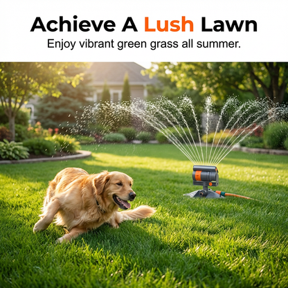 🔥Hot Sale🔥Wide-Coverage Automatic Rotating Garden Sprinkler