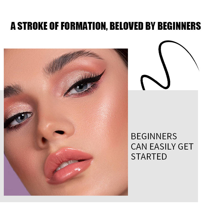 Waterproof, smudge-proof eyeliner – 👍Precise application, 24-hour intense black that won’t fade! ✨