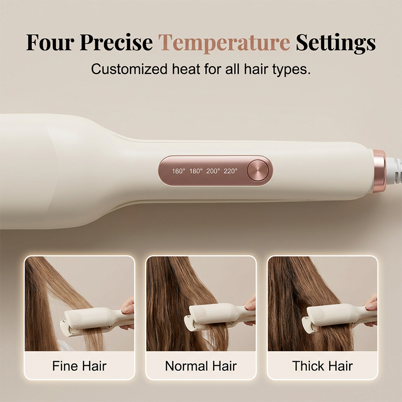 Effortless Long-Lasting Hair Wave Curling Iron