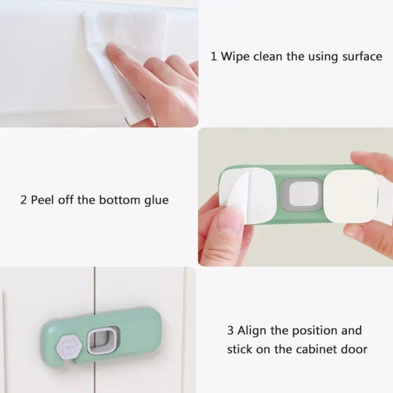 Multifunctional Child Proof Refrigerator Locks