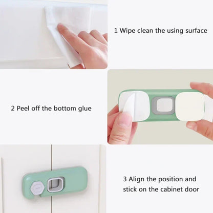 Multifunctional Child Proof Refrigerator Locks