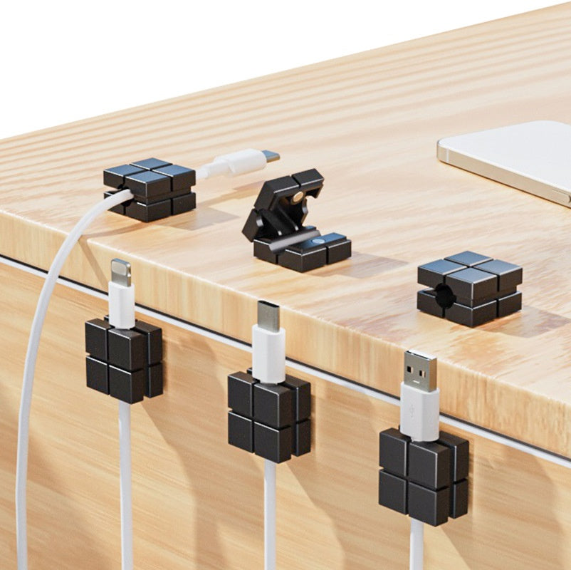Magnetic Self-Adhesive Cable Clips