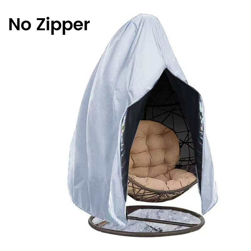🪑Heavy‑Duty Waterproof Hanging Egg Chair Cover – UV resistant, durable Oxford cloth, easy zipper. Protects year‑round.