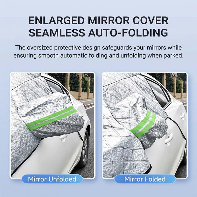 🥳2026 HOT SALE🥳💞50K+ SOLD!🌨️🛡️ 50% OFF! Car Windshield Snow Cover – All‑season, multi‑layer. Covers hood, glass & side windows. Strong straps, no slipping! 🚙💨