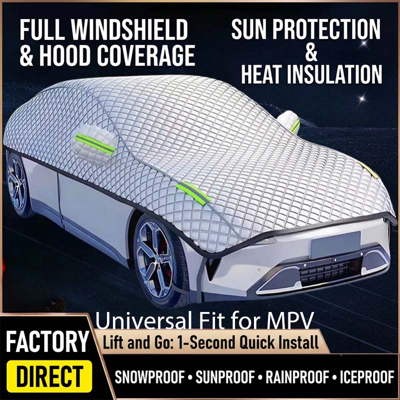 🥳2026 HOT SALE🥳💞50K+ SOLD!🌨️🛡️ 50% OFF! Car Windshield Snow Cover – All‑season, multi‑layer. Covers hood, glass & side windows. Strong straps, no slipping! 🚙💨