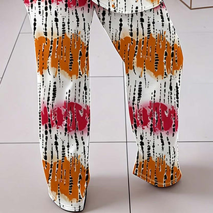 Women's Tie-Dye Two-Piece Lounge Set