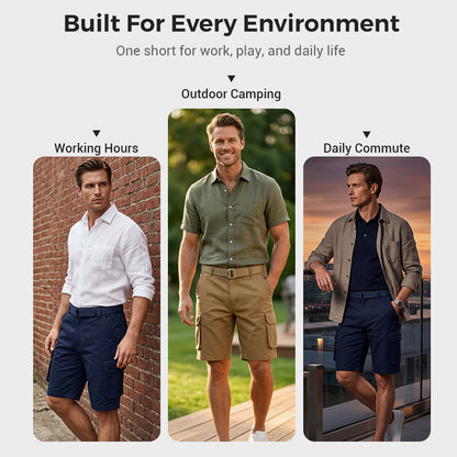 🩳🌿Practical Style for Every Day 💪✨Men's Classic Cargo Shorts with Pockets