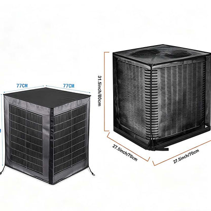 ❄️ Outdoor Air Conditioner Cover with Mesh Sides – Durable, Ventilated & Weather-Resistant Protection 💨✨
