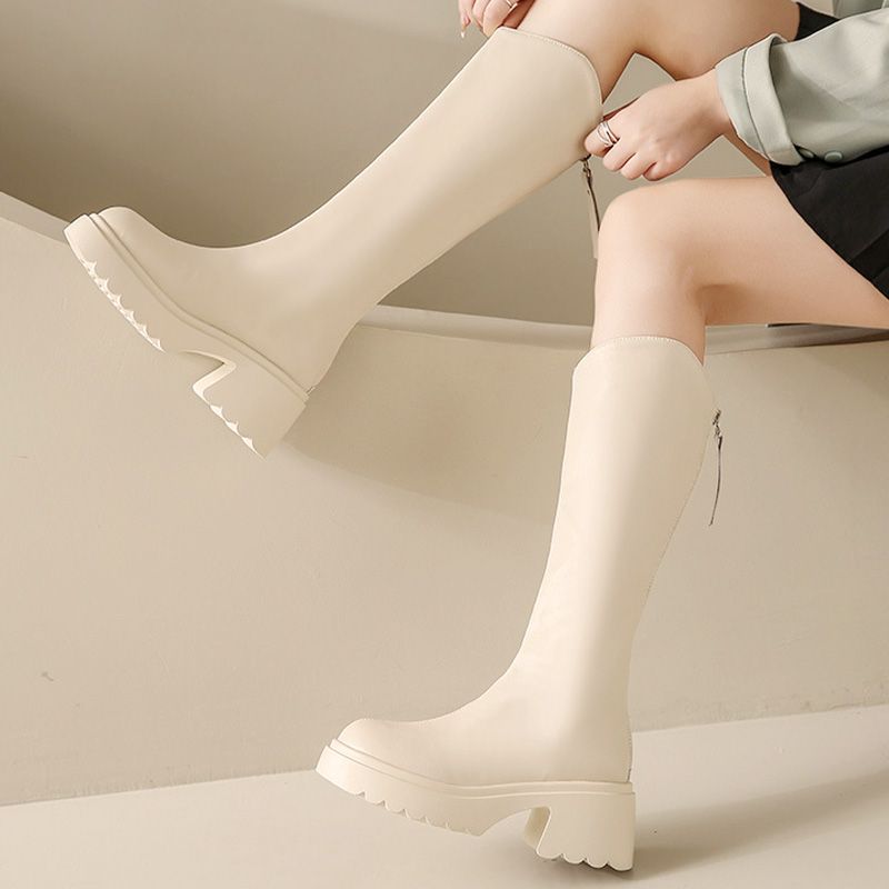 Nice Gift! Women’s Comfortable Zip-up Long Boots