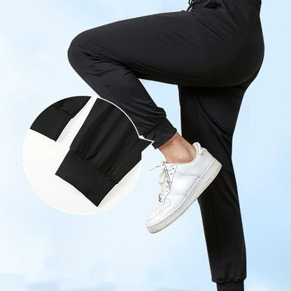 Casual Quick-Drying UV Protection Sweatpants with Drawstring