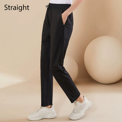 Casual Quick-Drying UV Protection Sweatpants with Drawstring