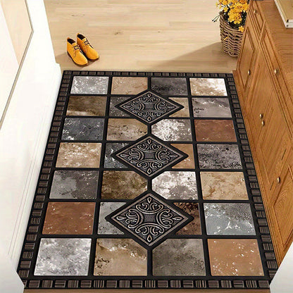 📢📢40% OFF !! ⏰Geometric Stone Pattern Doormat