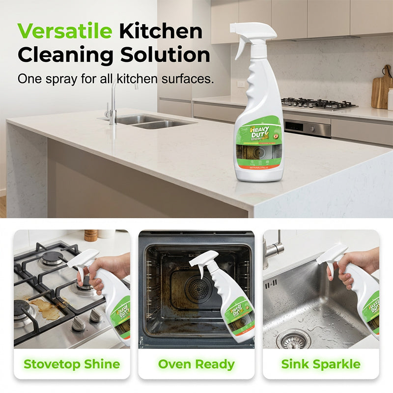 🥳2026 HOT SALE🥳💞50K+ SOLD!🔥50% OFF🧼Heavy Duty Kitchen Degreaser Spray