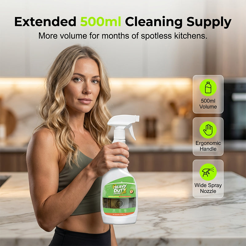 🥳2026 HOT SALE🥳💞50K+ SOLD!🔥50% OFF🧼Heavy Duty Kitchen Degreaser Spray