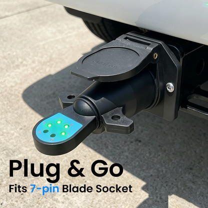 🔥While Supplies Last 40% OFF!🎉 7-Pin Trailer Plug Tester with LED Indicators