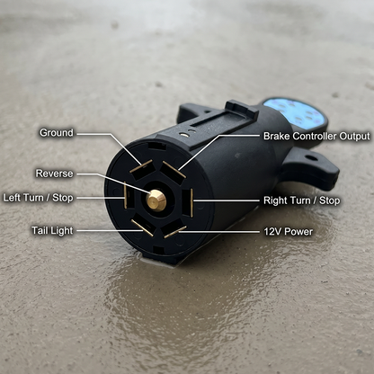 🔥While Supplies Last 40% OFF!🎉 7-Pin Trailer Plug Tester with LED Indicators