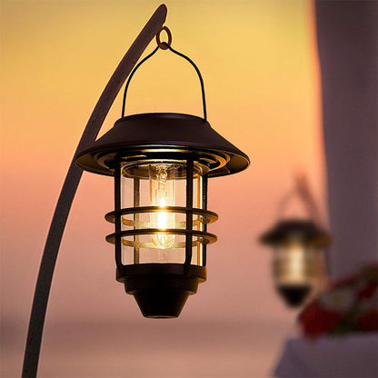💡Light up your garden💡  Solar Powered Hanging Lantern Light ！