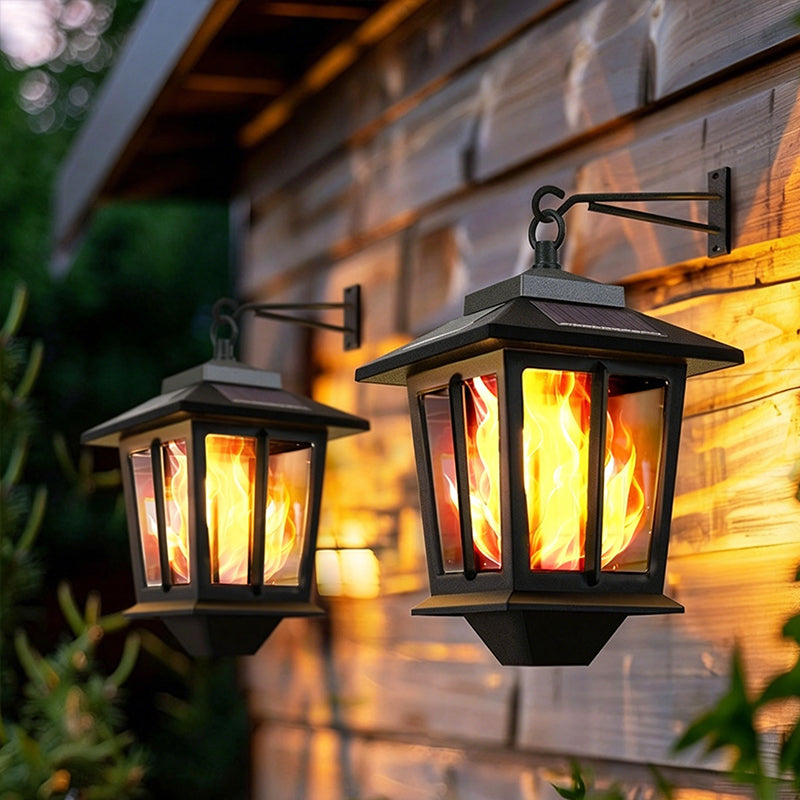💡Light up your garden💡  Solar Powered Hanging Lantern Light ！