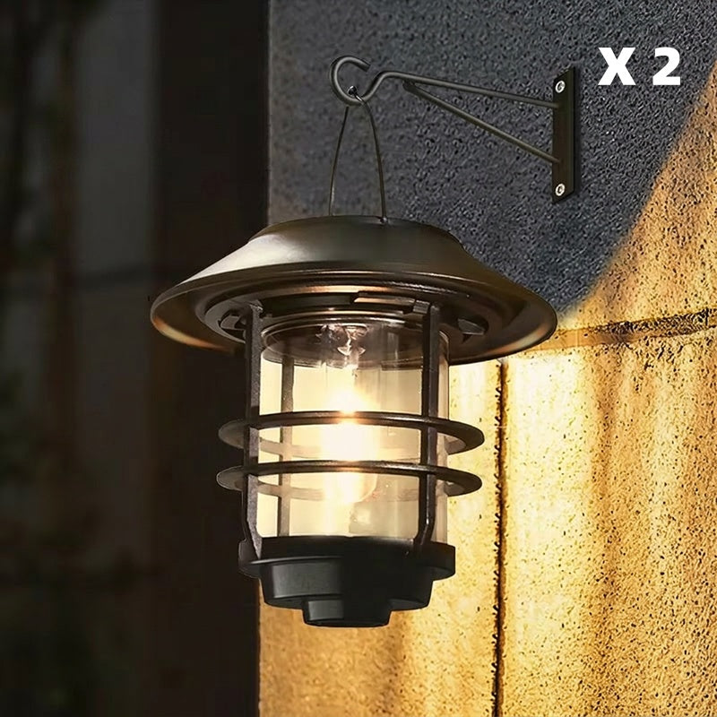 💡Light up your garden💡  Solar Powered Hanging Lantern Light ！