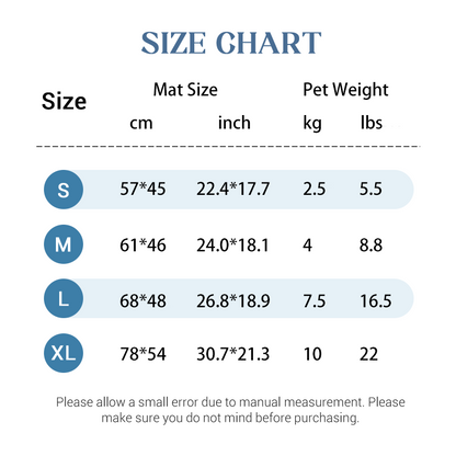 🥳SUMMER HOT SALE💞50K+ SOLD😍!Pet Cooling Mat with Pillow