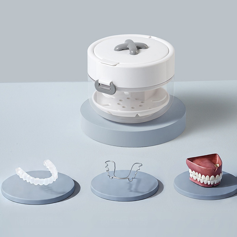 📢📢50% OFF !! ⏰All-in-One Retainer Storage Case - Keep Retainer Clean & Safe🦷🪥