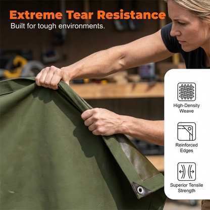 📢📢50% OFF !! ⏰Heavy-Duty Waterproof Tarp