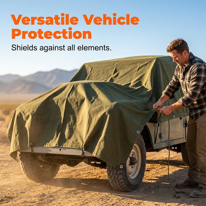 📢📢50% OFF !! ⏰Heavy-Duty Waterproof Tarp