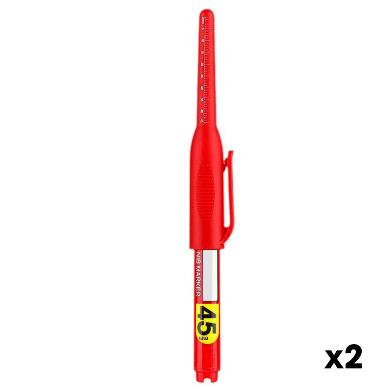 ✏️ Deep Hole Marker – 45mm Extra-Long Nib for Hard-to-Reach Marking