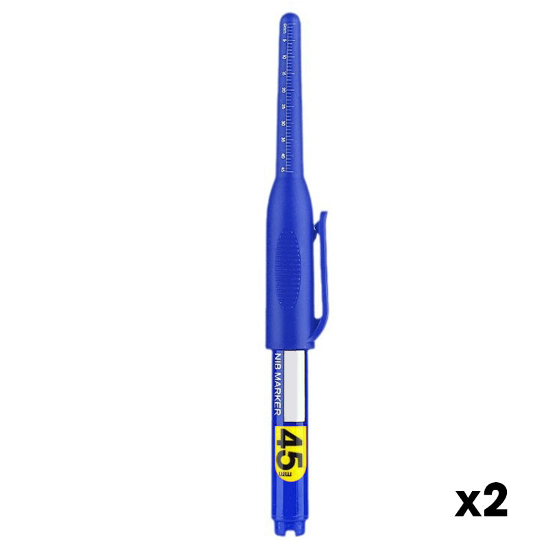 ✏️ Deep Hole Marker – 45mm Extra-Long Nib for Hard-to-Reach Marking