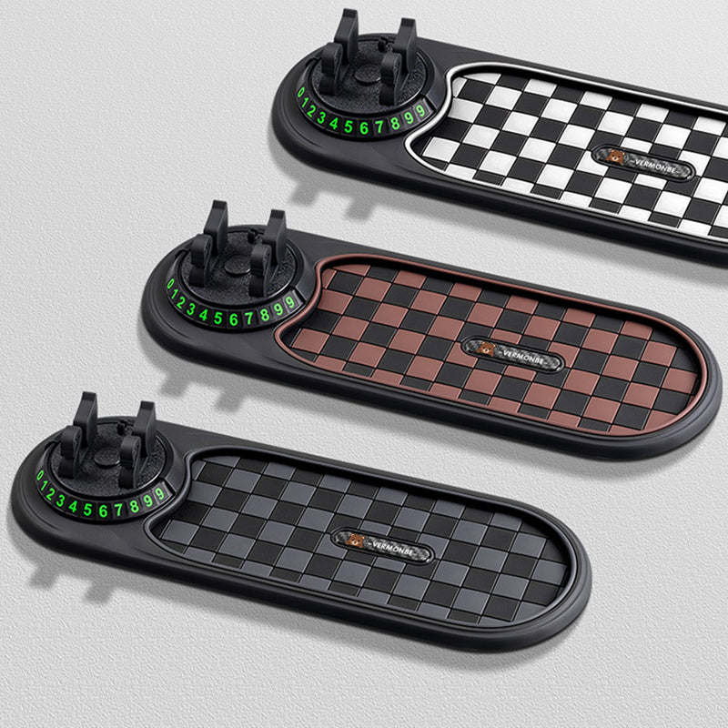 🚗📱Car Dashboard Anti-Slip Mat with Phone Holder – Stable Grip, Universal Fit, Keeps Essentials Secure