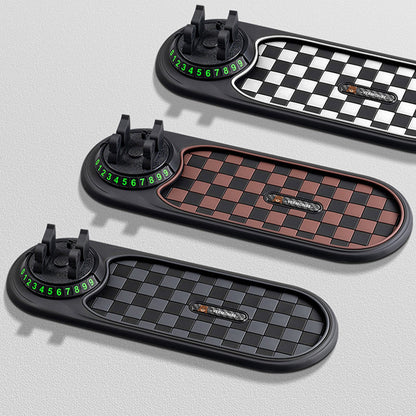 🚗📱Car Dashboard Anti-Slip Mat with Phone Holder – Stable Grip, Universal Fit, Keeps Essentials Secure