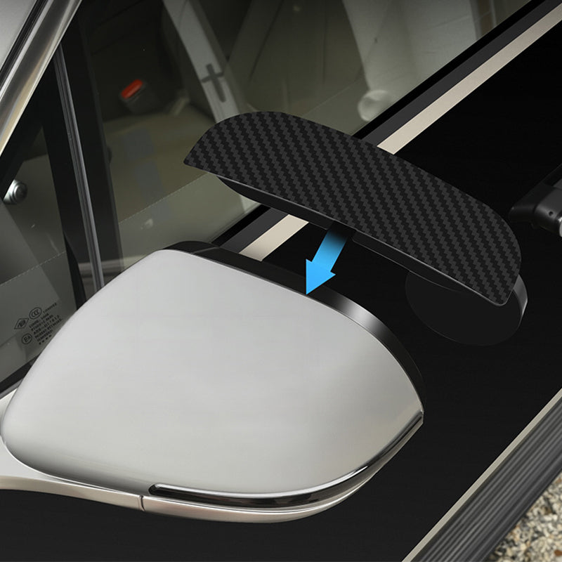🚗 LIMITED‑TIME 50% OFF! ☀️Adjustable Blind Spot Mirrors with Rain Visor