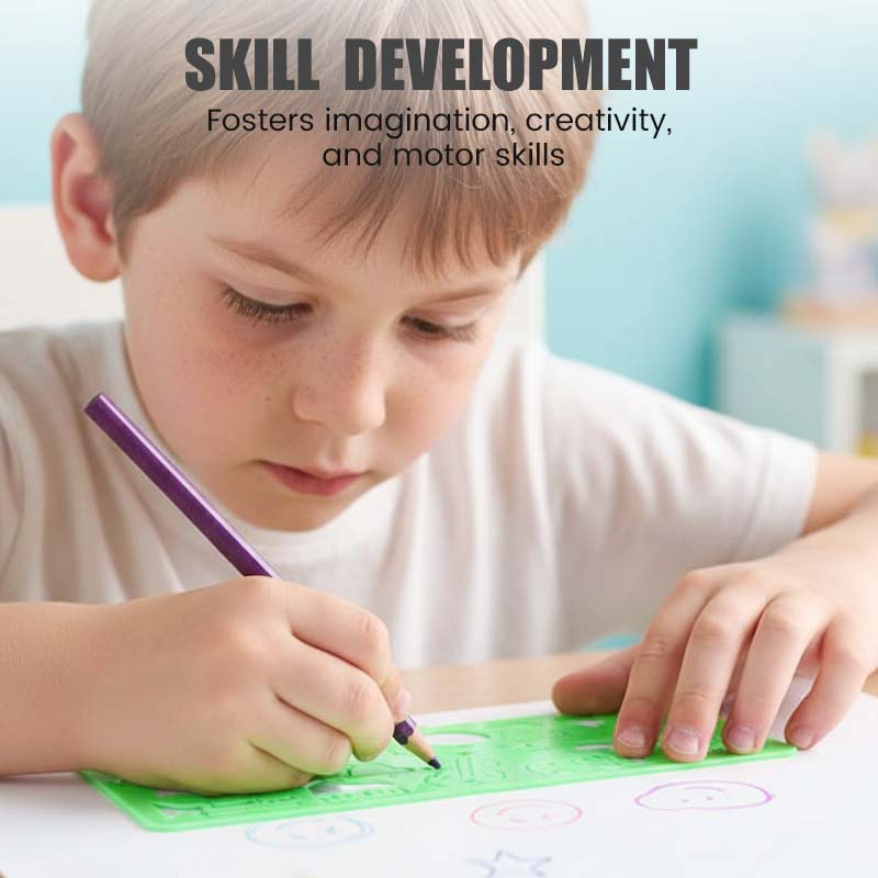 🔥Great Value Combinations🎁Stencil Drawing Set for Kids