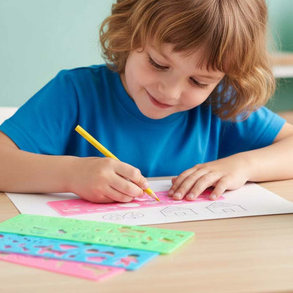🔥Great Value Combinations🎁Stencil Drawing Set for Kids
