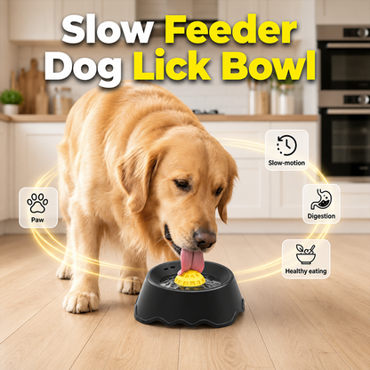 Silicone Dog Licking Bowl