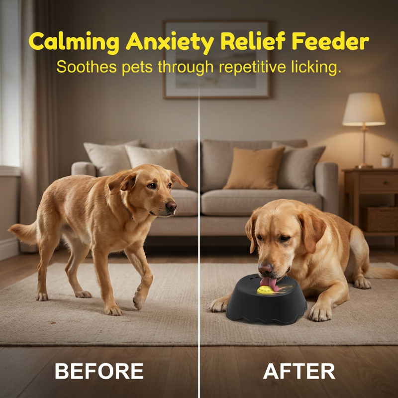 Silicone Dog Licking Bowl