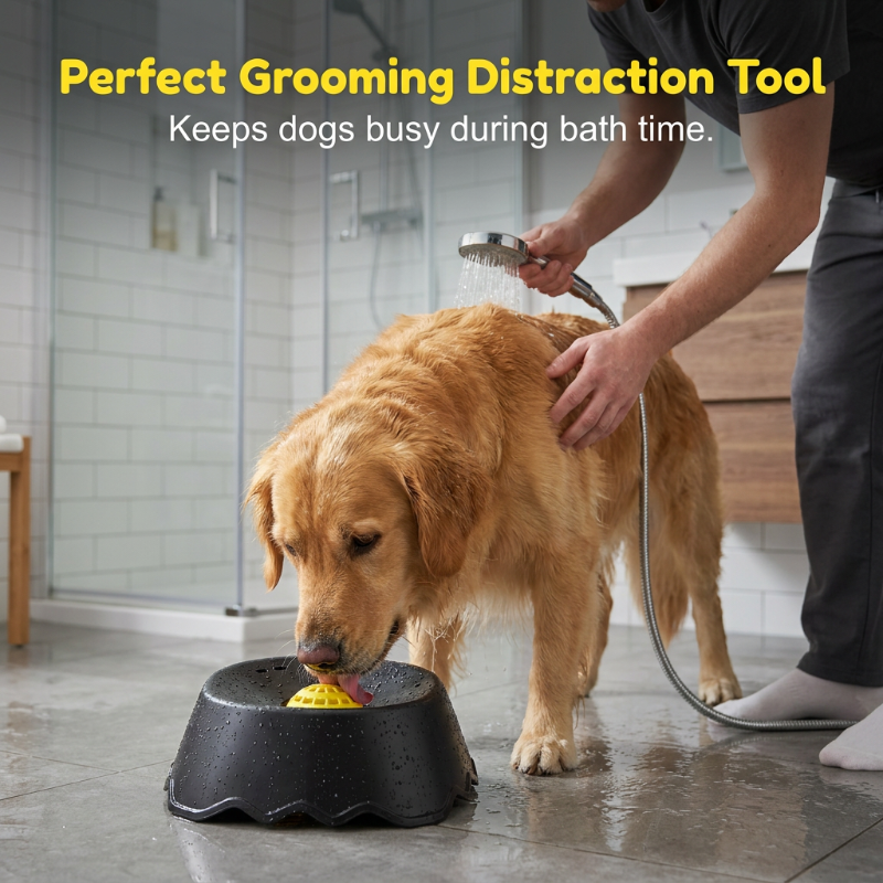 Silicone Dog Licking Bowl