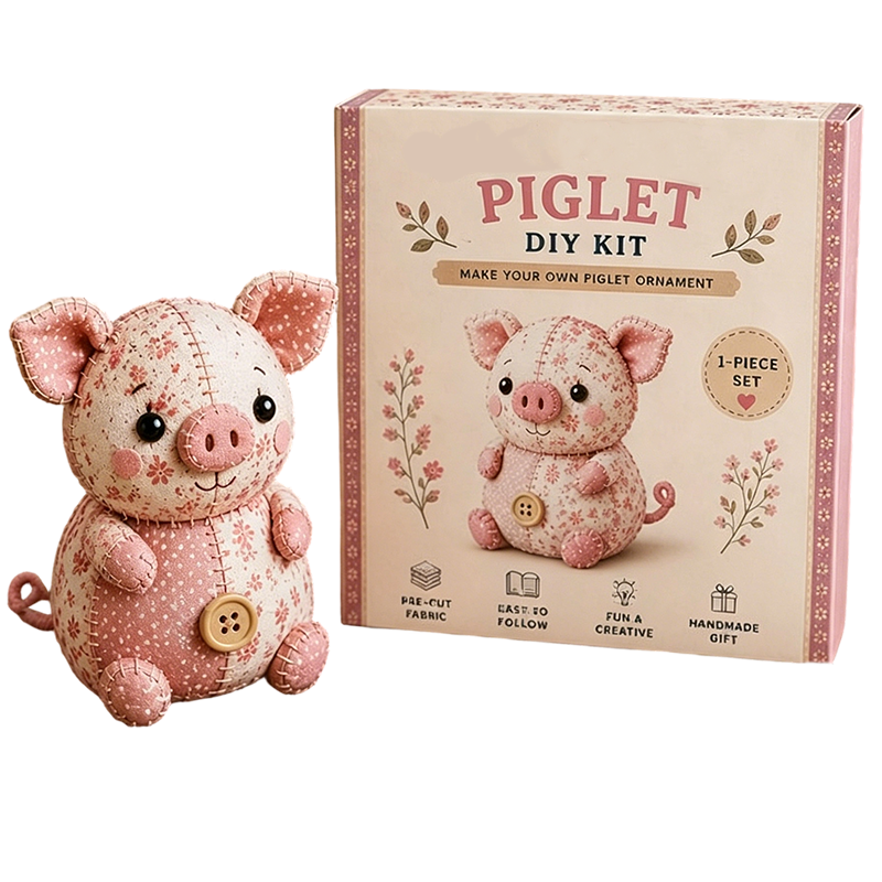 🔥2026 Hot Sale 54% OFF Only￡13.99！！✨⚡ 40K+ SOLD! 🎁Creative Crafting DIY Patchwork Animal Kit，Eco-Friendly Materials Great Gift For Creative Kids & Craft Lovers! 🌟✅