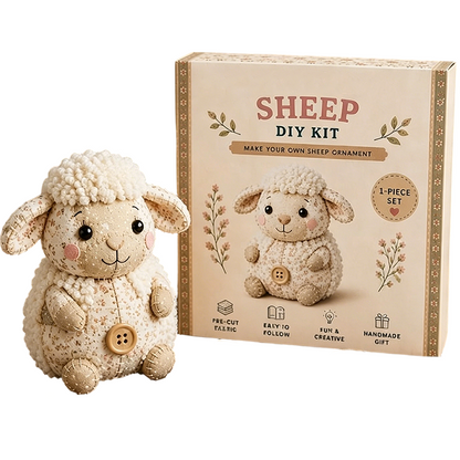 🔥2026 Hot Sale 54% OFF Only￡13.99！！✨⚡ 40K+ SOLD! 🎁Creative Crafting DIY Patchwork Animal Kit，Eco-Friendly Materials Great Gift For Creative Kids & Craft Lovers! 🌟✅