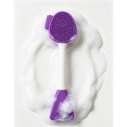 🧼 BUY 1 GET 1 FREE! ⏰ 2-in-1 Silicone Face Mask Brush & Cleanser – Soft & hygienic – Perfect for applying masks or gentle cleansing – non-porous, easy to clean & reusable ✨🌸