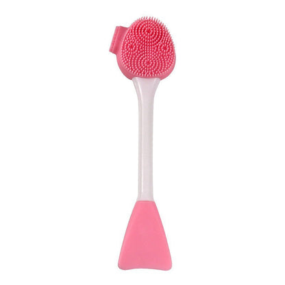 🧼 BUY 1 GET 1 FREE! ⏰ 2-in-1 Silicone Face Mask Brush & Cleanser – Soft & hygienic – Perfect for applying masks or gentle cleansing – non-porous, easy to clean & reusable ✨🌸