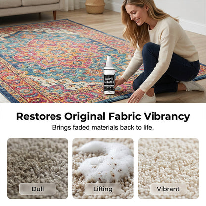 🧼✨ Deep clean carpet spray – lifts tough stains, neutralizes odors instantly!
