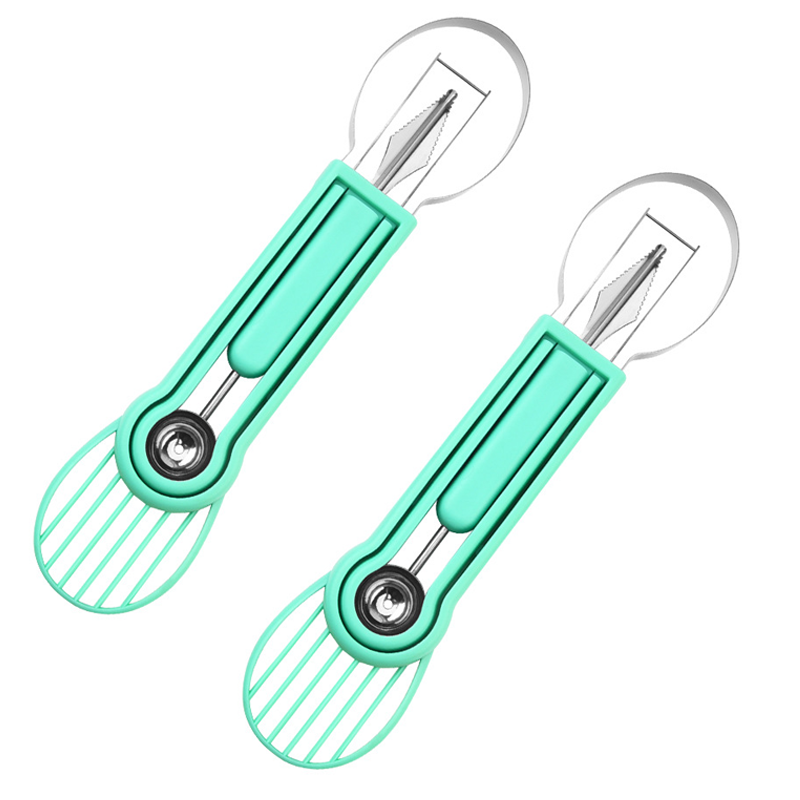 🍉 50% OFF NOW! 🥄 Multi-Functional Fruit Melon Baller Scoop Set – Stainless steel, non-slip grip & versatile – Perfect for fruits, veggies & creative plating ✨