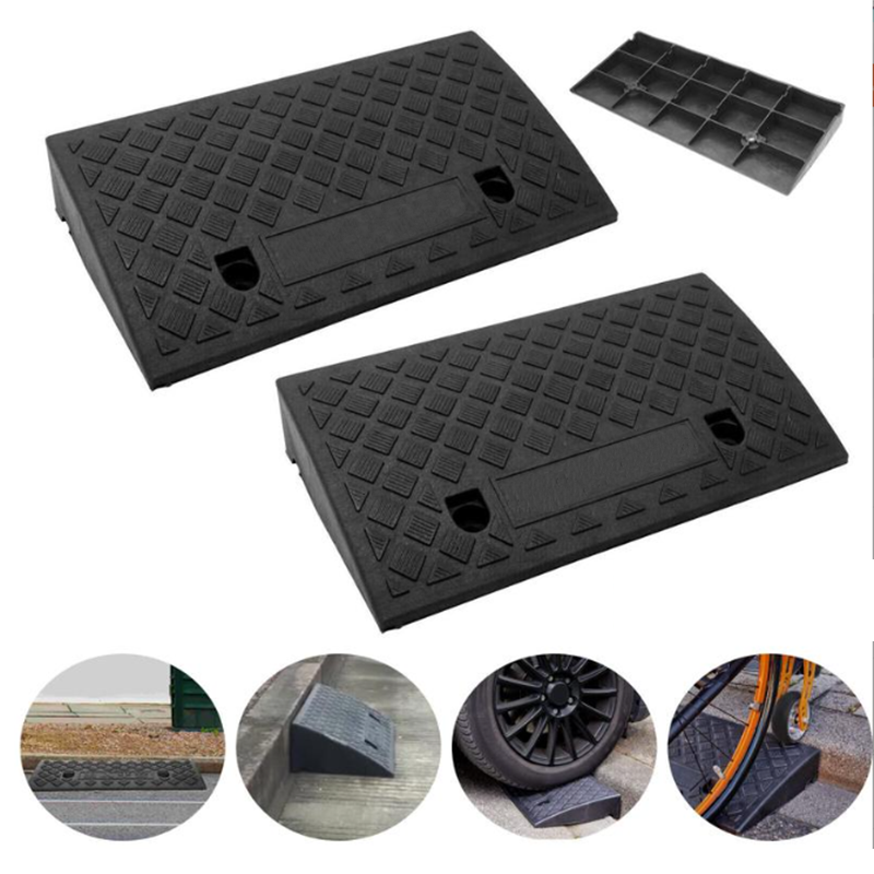 🥳2026 HOT SALE🥳💞50K+ SOLD!🚗🦽 50% OFF! Portable Lightweight Curb Ramp – Anti‑slip surface, durable PVC & pre‑drilled holes. Smooth curb transitions for wheelchairs, carts & vehicles – safe & reliable! 🛡️✨