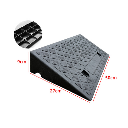 🥳2026 HOT SALE🥳💞50K+ SOLD!🚗🦽 50% OFF! Portable Lightweight Curb Ramp – Anti‑slip surface, durable PVC & pre‑drilled holes. Smooth curb transitions for wheelchairs, carts & vehicles – safe & reliable! 🛡️✨