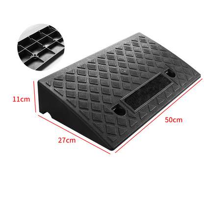 🥳2026 HOT SALE🥳💞50K+ SOLD!🚗🦽 50% OFF! Portable Lightweight Curb Ramp – Anti‑slip surface, durable PVC & pre‑drilled holes. Smooth curb transitions for wheelchairs, carts & vehicles – safe & reliable! 🛡️✨